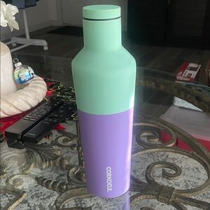 Corkcicle Two-Tone Mint and Lavender Bottle